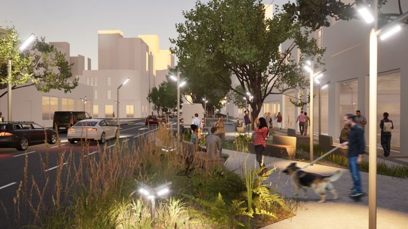 Diseño de calle como transformador urbano