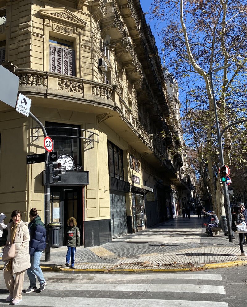Branding en Av. de Mayo